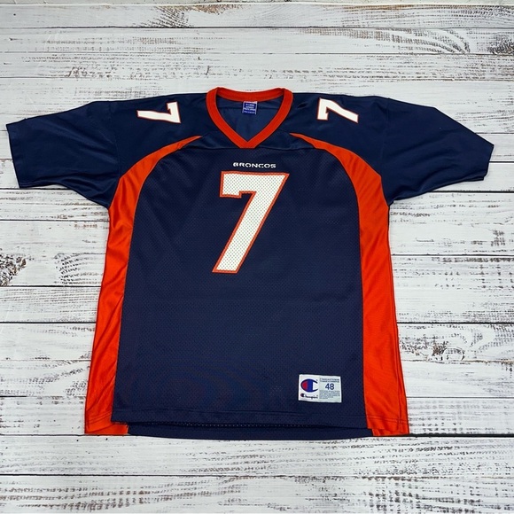 Vintage Champion Men's size XL 48 Denver Broncos Elway #7 Jersey - Picture 1 of 12
